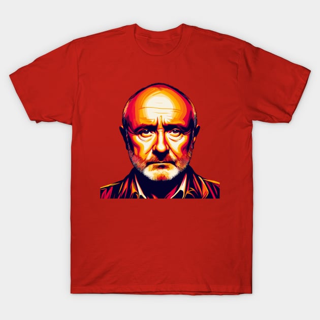 Phil Collins 4 T-Shirt by dolanjaran